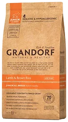Grandorf (1 кг) Ягнёнок с рисом Юниоры
