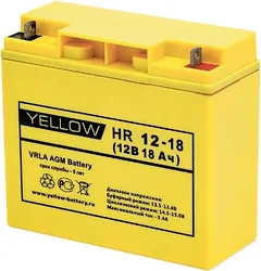 Аккумулятор для ибп Yellow HR 12-18