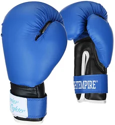 Перчатки для единоборств Fight Empire Star Stardust 9315645 (6 oz, синий/черный)