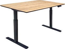 Стол для работы стоя ErgoSmart Wooden Electric Desk 1300х750х27 мм (массив дуб натуральный/черный) Стол для работы стоя ErgoSmart Wooden Electric Desk 1300х750х27 мм (массив дуб натуральный/черный)