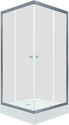 Душевой уголок Triton Вента-Хром-Вельвет 90х90 (с поддоном)