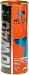 Моторное масло Nomad Novo 4T Super SAE 10W-40 1л Моторное масло Nomad Novo 4T Super SAE 10W-40 1л