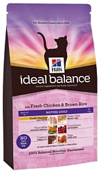 Hill's Ideal Balance Feline Mature Adult 7+ with Fresh Chicken & Brown Rice dry (2 кг)