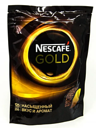 Nescafe Gold растворимый 250 г (пакет)