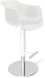 Sheffilton SHT-ST31/S128 (белый/хром/белый муар)