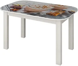 Кухонный стол Senira P-02.06-01/01-7817 (белый) Кухонный стол Senira P-02.06-01/01-7817 (белый)