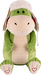 Мягкая игрушка Maxitoys Дракон Гарольд в ушанке MT-MRT012312-2-25