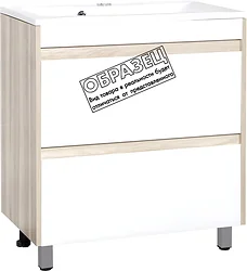 Тумба под умывальник Style Line Монако МДФ 75 (напольная, со столешницей)