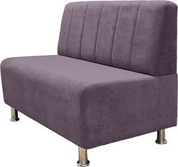 Прямой диван Brioli Руди П двухместный (V6-лиловый) Прямой диван Brioli Руди П двухместный (V6-лиловый)