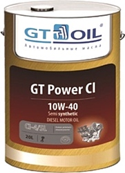 Моторное масло GT Oil GT POWER CI 10W-40 6л