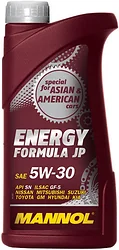 Моторное масло Mannol Energy Formula JP 5W-30 API SN 1л