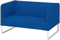 Прямой диван Ikea Кноппарп 904.246.84 (книса ярко-синий) Прямой диван Ikea Кноппарп 904.246.84 (книса ярко-синий)