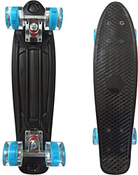 Display Penny Board Black/blue LED