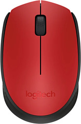 Logitech M170 Wireless red