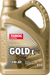 Моторное масло Teboil Gold L 5W-30 4л
