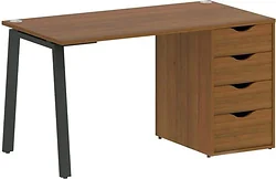 Стол для работы Riva Home Office VR.SP-3-138.4.A Anthracite (орех гарда)