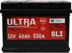 Автомобильный аккумулятор Ultra PRO R+ низ (60Ah)