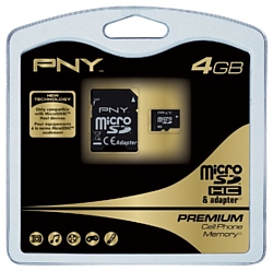 PNY Premium microSDHC 4GB