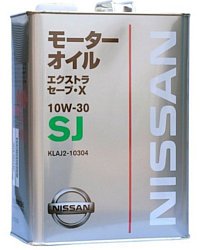 Nissan Extra Save X SJ 10W-30 (KLAJ2-10304) 4л
