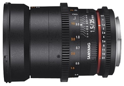 Samyang 35mm T1.5 ED AS UMC VDSLR II Nikon F