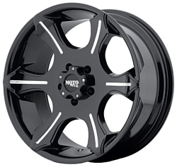 MOTO Metal MO965 9x20/5x127 D110 ET18 Black/Machined