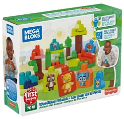 Mega Bloks First Builders GMB63 Эко Лесные Друзья