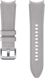 Samsung Hybrid Leather для Samsung Galaxy Watch4 (20 мм, S/M, серебро)