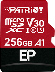 Patriot microSDXC EP Series PEF256GEP31MCX 256GB (с адаптером)