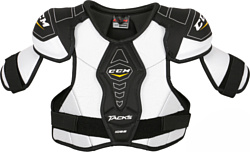 CCM Tacks 1052 Jr (L, белый/черный)