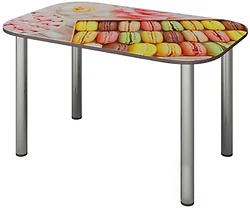 Кухонный стол Senira P-001-01/01-7808 (хром)