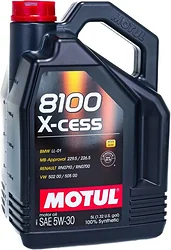 Моторное масло Motul 8100 X-cess 5W-30 5л