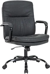 Кресло CHAIRMAN CH301 (экокожа черный)