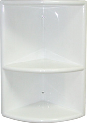 Полка Белпласт  Угловая С364-2830 (белый)