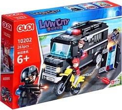 Конструктор Sima-Land Спецназ. Броневик S.W.A.T. 9842579