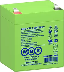 Аккумулятор для ибп WBR HR1221W F2