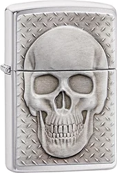 Зажигалка Zippo Skull with Brain Surprise 29818 Зажигалка Zippo Skull with Brain Surprise 29818