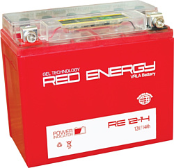 Red Energy 1214 (YTX14-BS, YTX16-BS, YTX14H-BS YB16B-A) (14Ah)