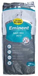 Eminent (15 кг) Adult Mini 26/15 для взрослых собак мелких и карликовых пород