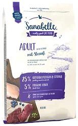 Корм для кошек Bosch (10 кг) Sanabelle Adult с мясом страуса