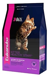 Eukanuba (5 кг) Kitten Dry Cat Food Healthy Start Chicken & Liver
