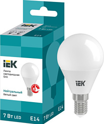 IEK ECO G45 E14 7 Вт 4000 К