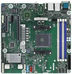 Материнская плата ASRock Rack X570D4U Материнская плата ASRock Rack X570D4U