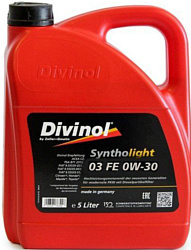 Divinol Syntholight 03 FE 0W-30 5л