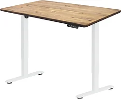 Стол для работы стоя ErgoSmart Wooden Electric Desk Prime 1300х750х27 мм (прямой край, дуб натуральный/белый) Стол для работы стоя ErgoSmart Wooden Electric Desk Prime 1300х750х27 мм (прямой край, дуб натуральный/белый)
