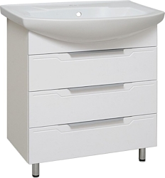 Тумба под умывальник Runo Runo Верона 75 + Элеганс 75 (напольная) Тумба под умывальник Runo Runo Верона 75 + Элеганс 75 (напольная)