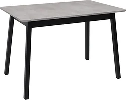 Кухонный стол Мамадома Tirk radial-110 раздвижной 110-142х70 (серый сланец/черный)
