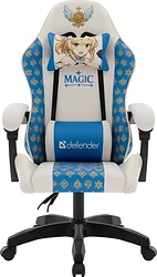 Кресло Defender Legas (белый/синий) Кресло Defender Legas (белый/синий)
