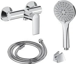Смеситель Lauter Reef 21СК9678C с лейкой Daisy 21S10167