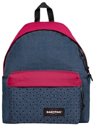 EASTPAK Padded Pak'r 24 red/grey (mix dot)