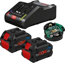 Аккумулятор с зарядным устройством Bosch ProCORE 18В/8 Ah + 14.4-18В (1600A016GP) Аккумулятор с зарядным устройством Bosch ProCORE 18В/8 Ah + 14.4-18В (1600A016GP)